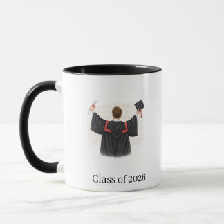 Class of 2026 Illustrated Graduation Mug Mugg