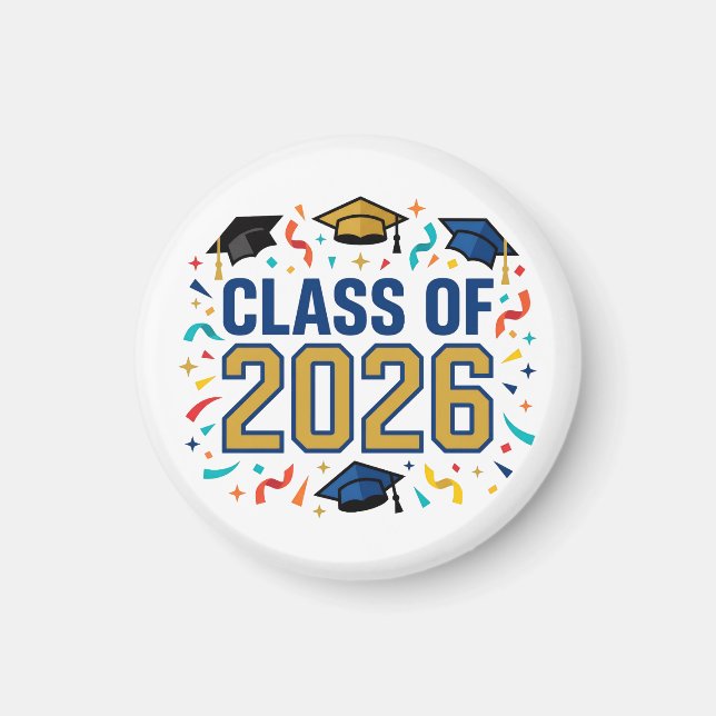 Class of 2026 Party Magnet (Framsidan)
