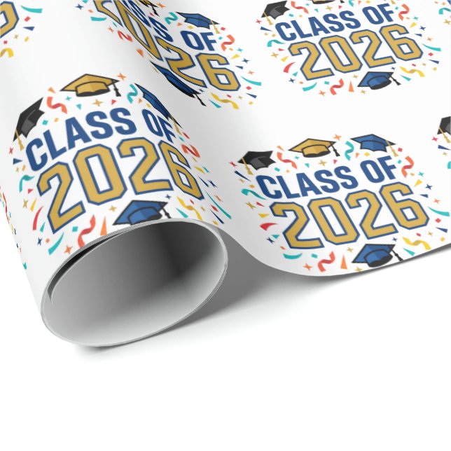 Class of 2026 presentpapper (Rullad Hörn)