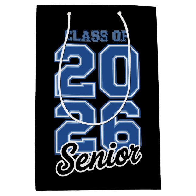 Class Of 2026 Senior Blue Graduation Graduate (Framsidan)