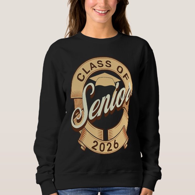 Class of 2026 Senior Graduation Senior Class of 20 T Shirt (Framsida)