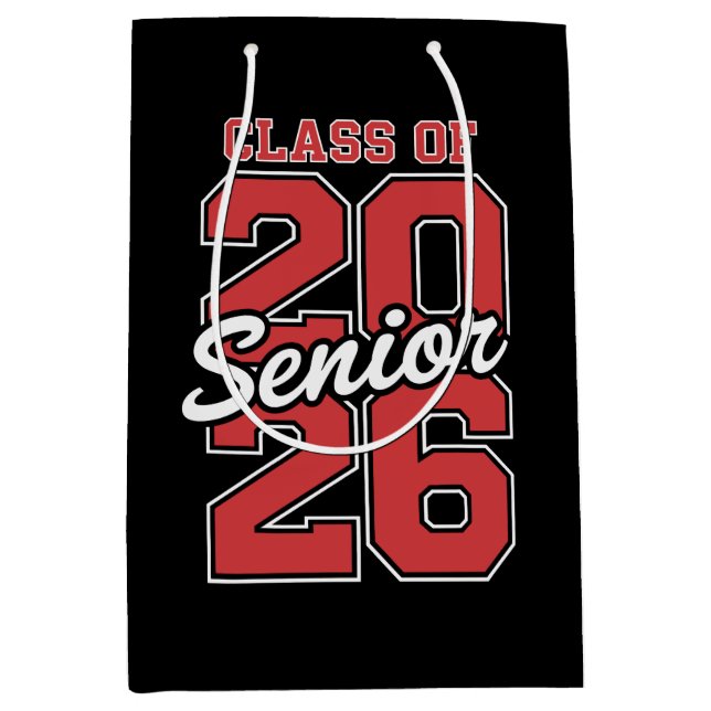 Class Of 2026 Senior Red Graduation 26 Graduate (Framsidan)