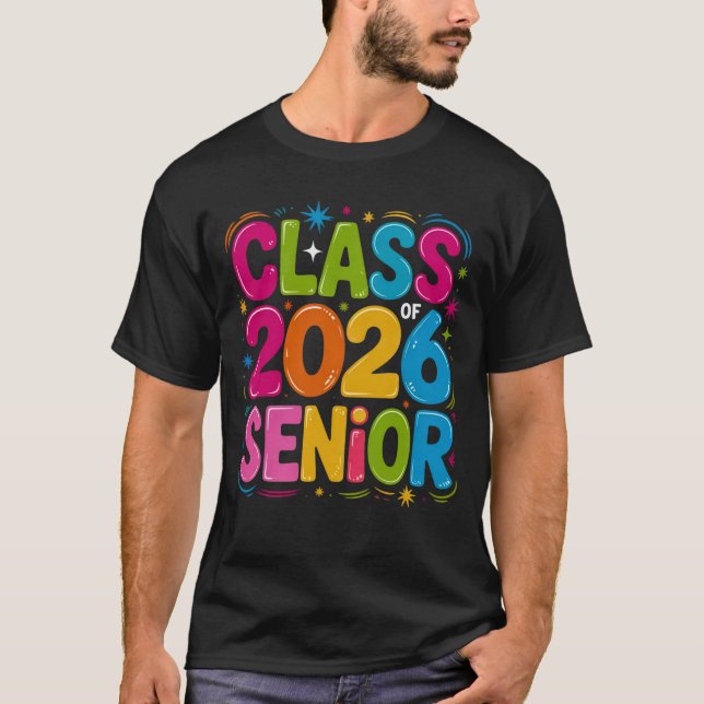 Class of 2026 Senior Shirt – Graduation 2026 High  T (Framsida)