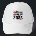 Class Of 2026 Senior Year Keps<br><div class="desc">Class Of 2026. This eye-catching accessory would be a great graduation gift for a graduating senior student from high school or college. Celebrate your proud graduate with fireworks! Perfect for a grad party or wear to class. This exciting design features a graphic of colorful fireworks and a graduation cap with...</div>