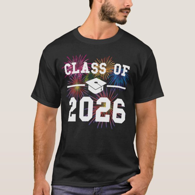 Class Of 2026 Senior Year T Shirt (Framsida)