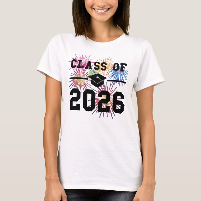 Class Of 2026 Senior Year T Shirt (Framsida)