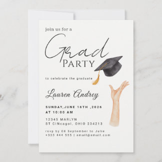 Class of 2027 Graduation Party Invite Inbjudningar