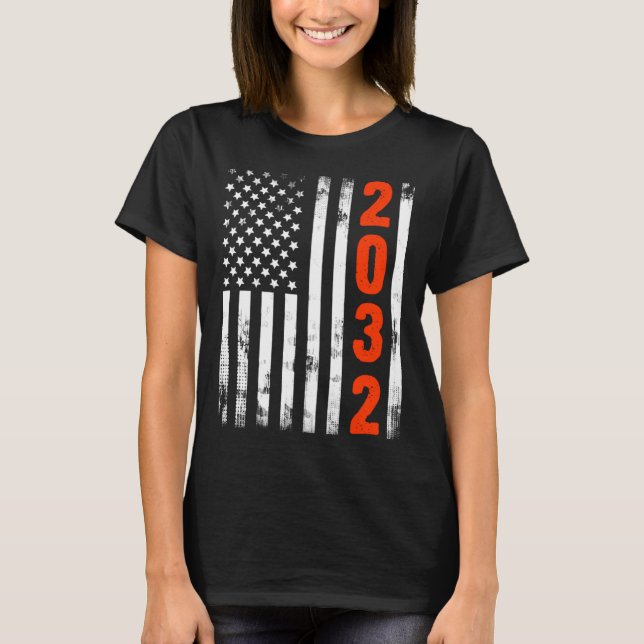 Class of 2032  1st Grade Class T Shirt (Framsida)