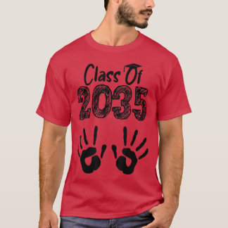 Class Of 2035 Kindergarten Graduate Preschool Grad T Shirt