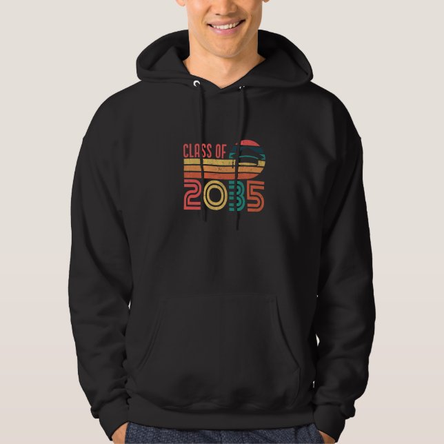 Class Of 2035 Kindergarten Graduation   Hoodie (Framsida)
