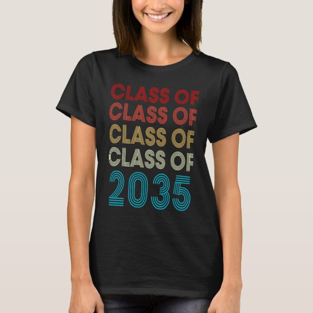 class of 2035 with me t shirt (Framsida)