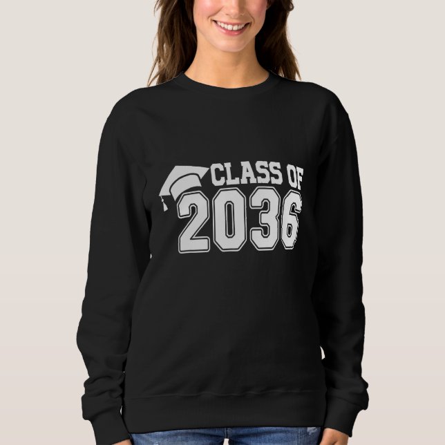Class Of 2036 Last Day Of School Graduation Teache T Shirt (Framsida)