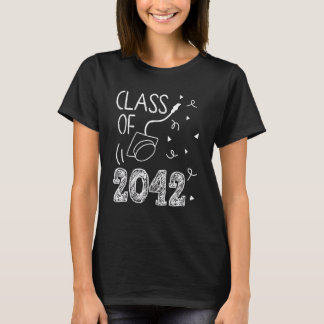 Class Of 2042 Grow With Me  First Day Kindergarten T Shirt