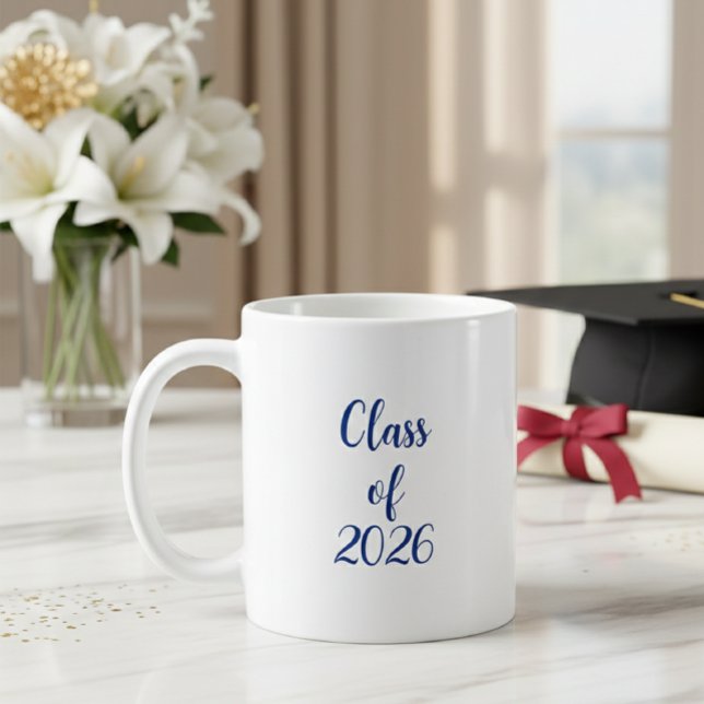 class of Mug, Custom Quote, Phd Student Gift, phd  Kaffemugg (Skapare uppladdad)