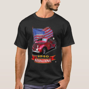 Classic1940 Internationell-brand lastbil med gamma T Shirt