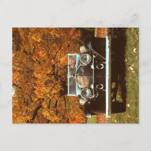 Classic 1928 Mercedes Benz Toppen Sport Vykort