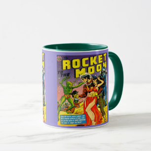 CLASSIC 1950's SCI FI TECKNADS ILLUSTRATION Mugg
