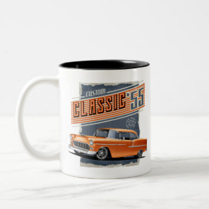 Classic 1955 Street Rod Två-Tonad Mugg