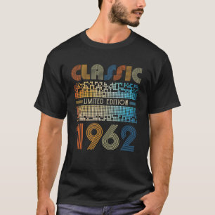 Classic 1962 Begränsad Edition Music Älskare född  T Shirt