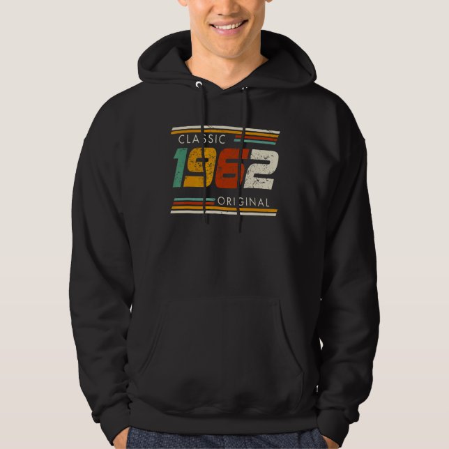 Classic 1962 Original Vintage Hoodie (Framsida)