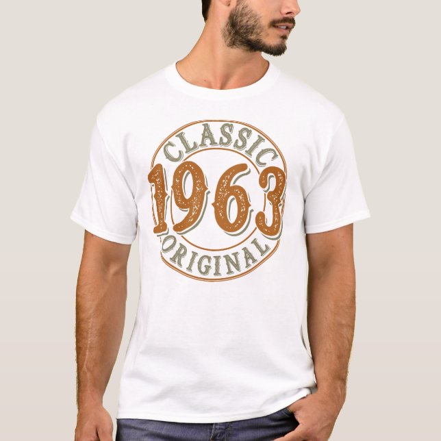 Classic 1963 Original T Shirt (Framsida)