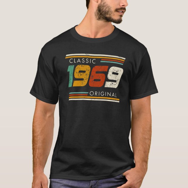 Classic 1969 Original Vintage T Shirt (Framsida)