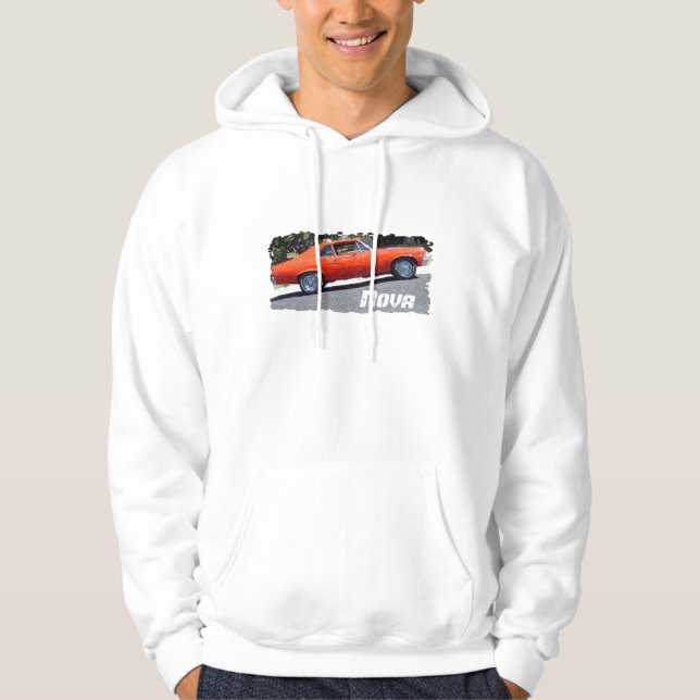 Classic 1972 Chevy Nova - Hoodie (Framsida)