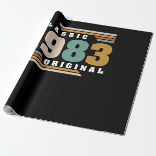 Classic 1983 Original 39 Birthday 39 Year Old Presentpapper