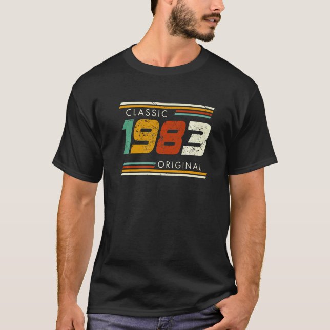 Classic 1983 Original Vintage   T Shirt (Framsida)
