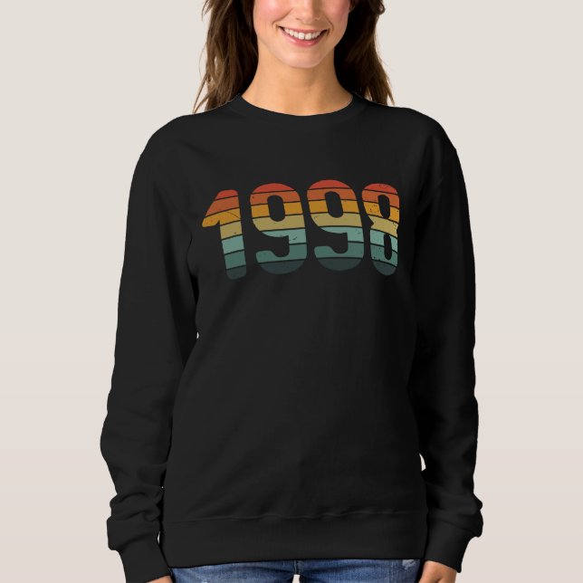 Classic 1998  BDay Vintage Sunset T Shirt (Framsida)