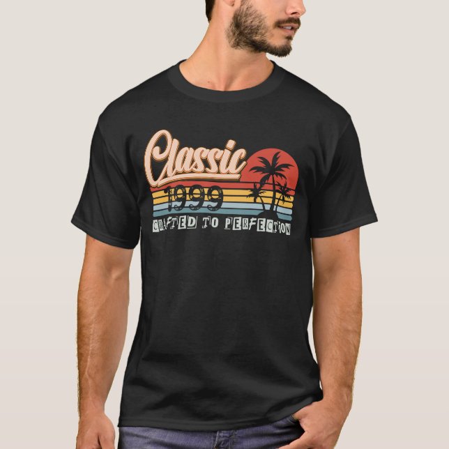 Classic 1999 Crafted To Perfection T Shirt (Framsida)