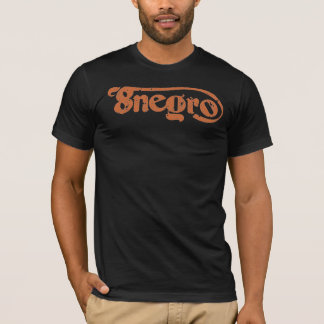 Classic 8negro logo orange. tröja