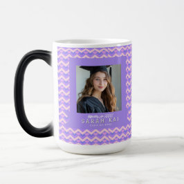 Classic Abstract Pattern Graduation Gift Magisk Mugg
