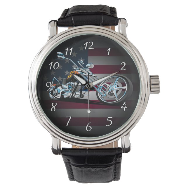 Classic American Chopper Armbandsur (Framsida)