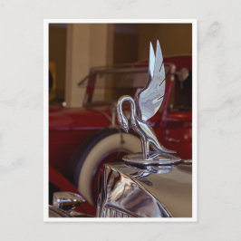 Classic American Chrome Huva Ornament Vykort
