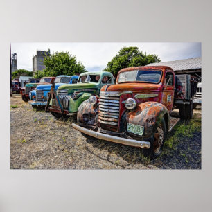 CLASSIC AMERICAN LASTBIL LINEUP POSTER