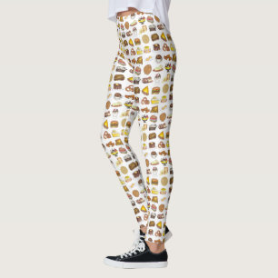 Classic American Lunch Counter Greasy Spoon Middag Leggings