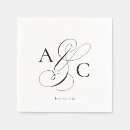 Classic Ampersand Napkins Pappersservett