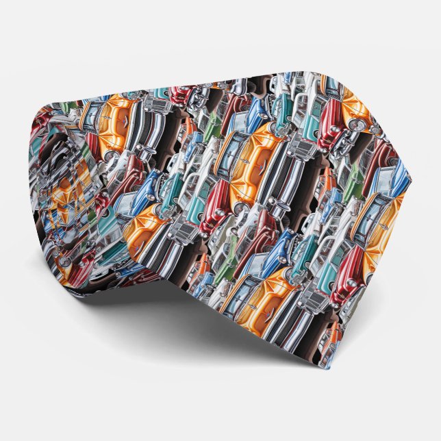 Classic and Vintage Cars Vehicles Pattern Art Slips (Rullad)