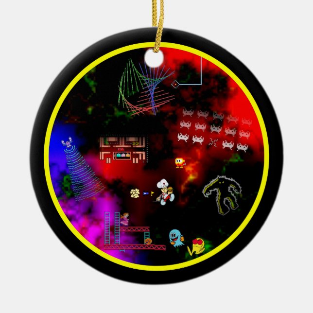 Classic Arcade Bilder Ornament (Framsidan)