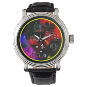 Classic Arcade Bilder Wrist Watch Armbandsur