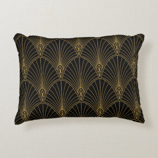 Classic Art Deco Seamless Pattern. Geometric Styli Prydnadskudde