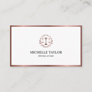 Classic Attorney at Law Law Office Visitkort