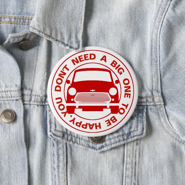 Classic Austin Mini Cooper car Knapp (In Situ)