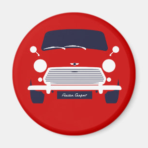 Classic Austin Mini Cooper car Magnet
