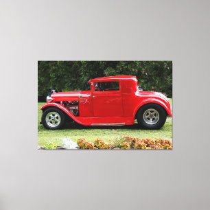 Classic Automobile Canvastryck