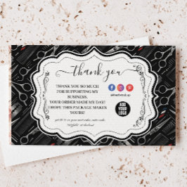 Classic Barbershop Tools Vintage Style Tack Kort