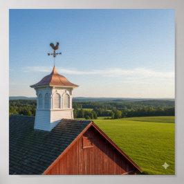 Classic Barn Cupola Poster
