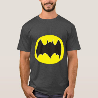Classic Batman Emblem Shirt - Superhjälte Fläkt Ap T