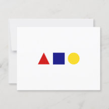 Classic Bauhaus Colorful Geometric Art